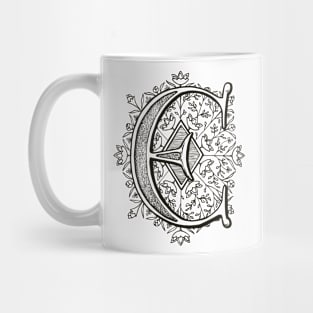 Monogram E Mug